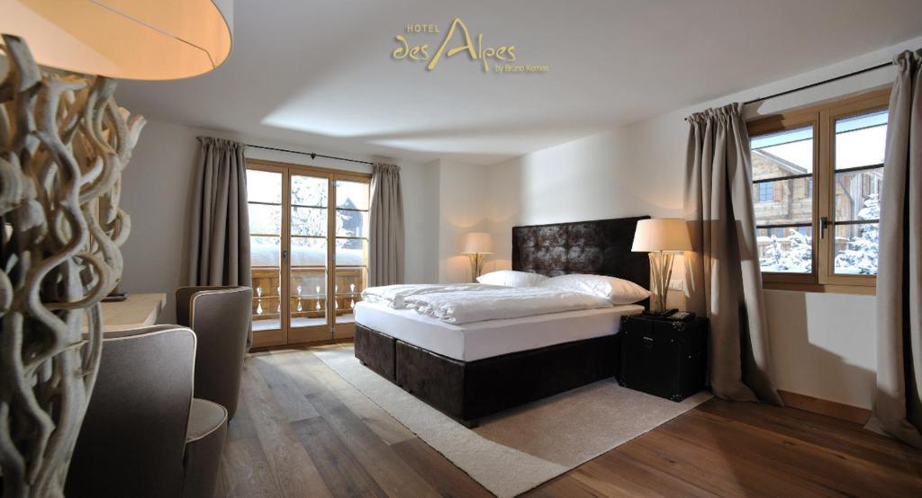 Hotel Des Alpes Superieur Gstaad Szoba fotó